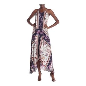 Nanette Lepore Floral Scarf Dress